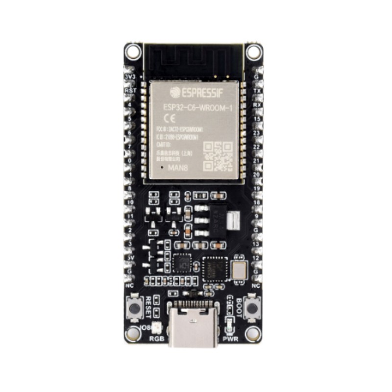 ESP32-C6-DEV-KIT-N8-M với mã PIN hàn