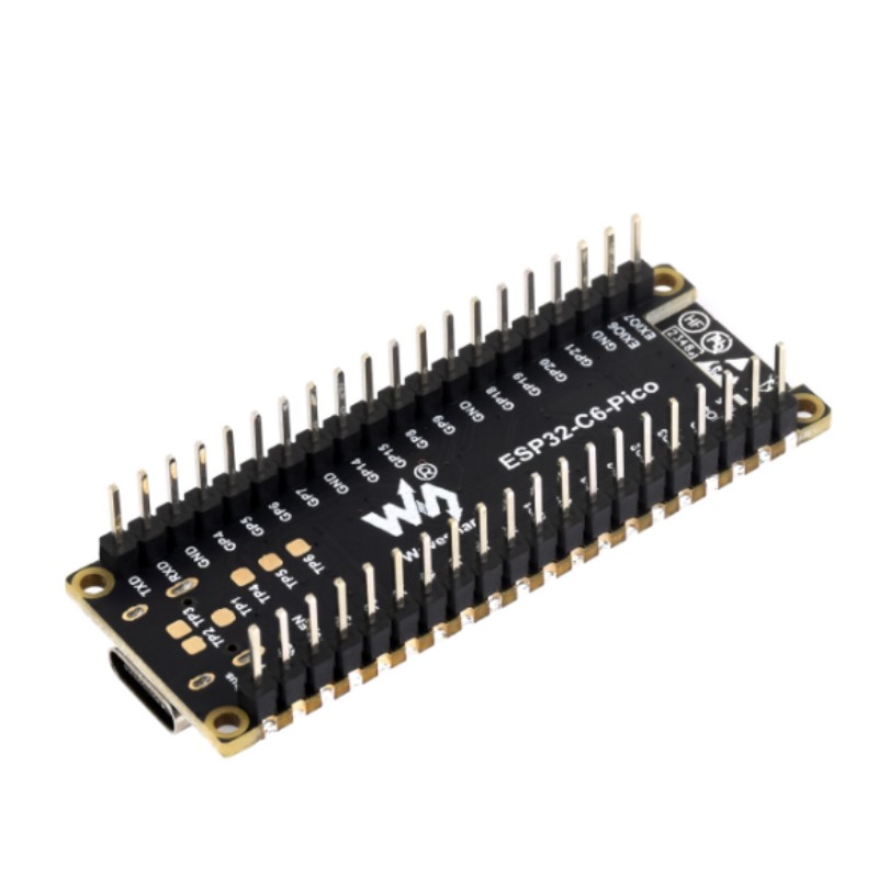 ESP32-C6-Pico-M với chân hàn