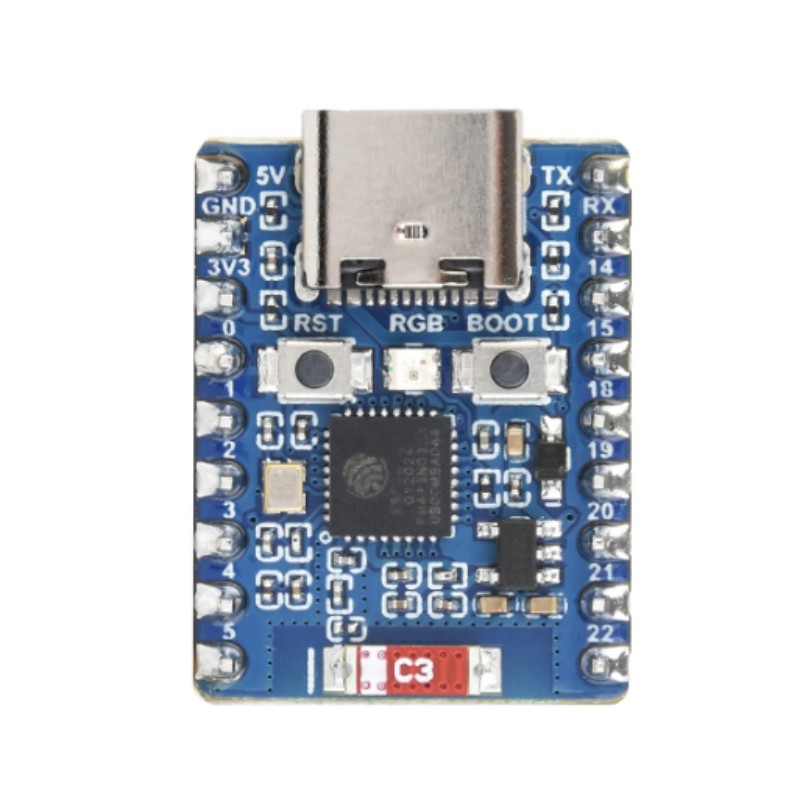 Phiên bản tiêu đề pin ESP32-C6-Zero-M